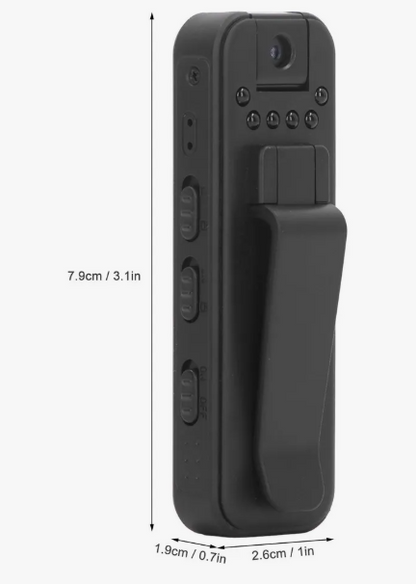 Minicámara corporal portátil con Wifi