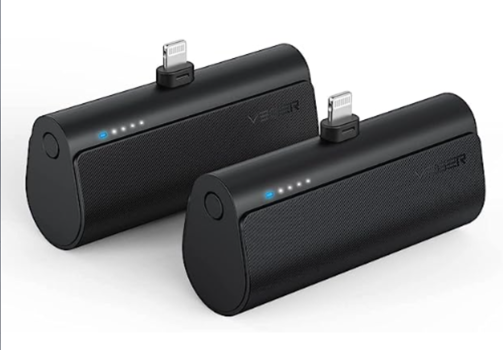 Power Bank 5000 mAh cargador portátil tipo C mini