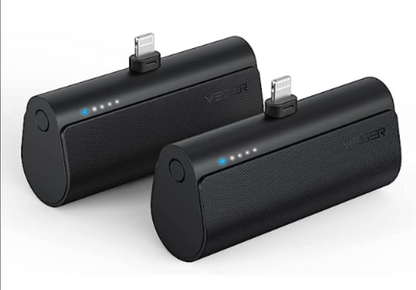 Power Bank 5000 mAh cargador portátil tipo C mini