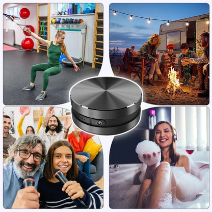 Bocina bluetooth pegable conducción osea - Color aleatorio: Rojo, Negro o Gris