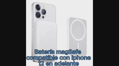 COMPATIBLE iPhone 12 o superior - Powerbank MagSafe portatil