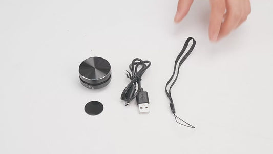 Bocina bluetooth pegable conducción osea - Color aleatorio: Rojo, Negro o Gris